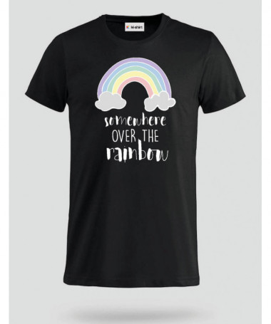 Somewhere over the rainbow T-shirt Basic Uomo