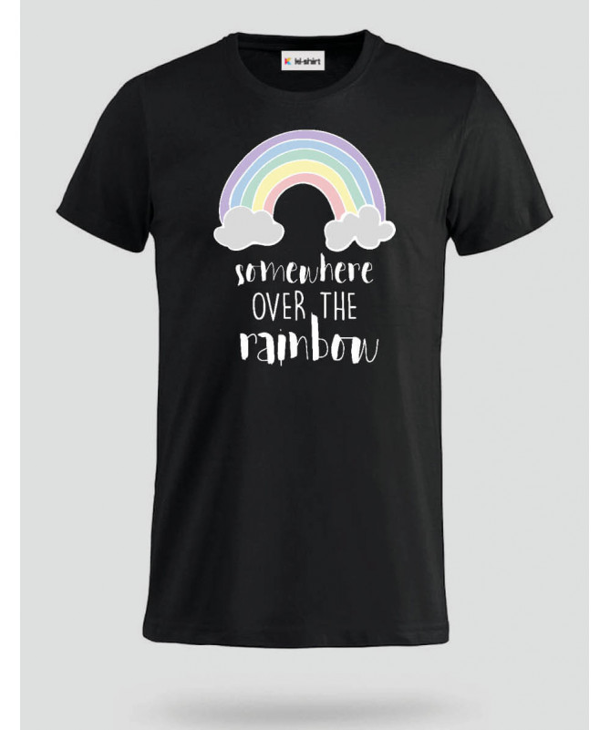 Somewhere over the rainbow T-shirt Basic Uomo