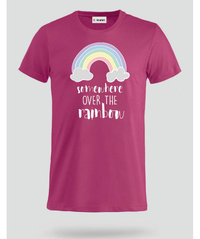 Somewhere over the rainbow T-shirt Basic Uomo