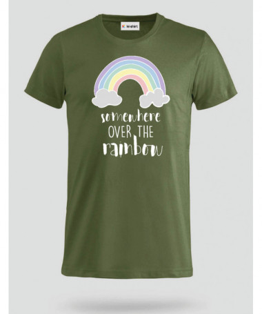 Somewhere over the rainbow T-shirt Basic Uomo