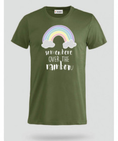 Somewhere over the rainbow T-shirt Basic Uomo