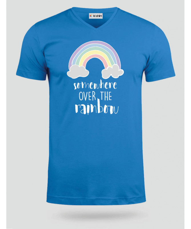 Somewhere over the rainbow  T-shirt Scollo V