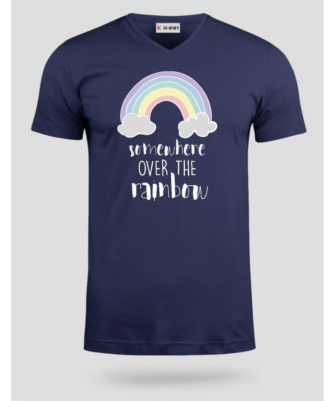 Somewhere over the rainbow  T-shirt Scollo V