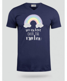 Somewhere over the rainbow  T-shirt Scollo V