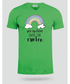 Somewhere over the rainbow  T-shirt Scollo V