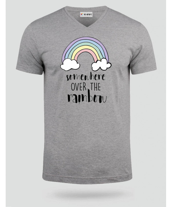 Somewhere over the rainbow  T-shirt Scollo V