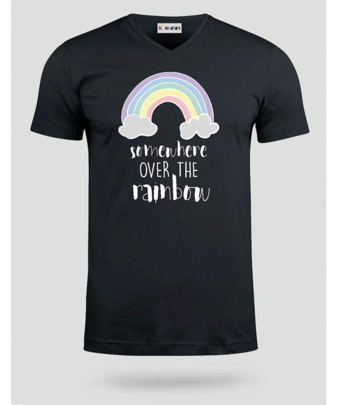 Somewhere over the rainbow  T-shirt Scollo V