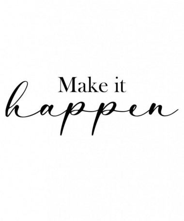 Make it happen  T-shirt Scollo V