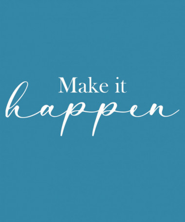 Make it happen  T-shirt Scollo V