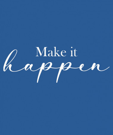 Make it happen  T-shirt Scollo V