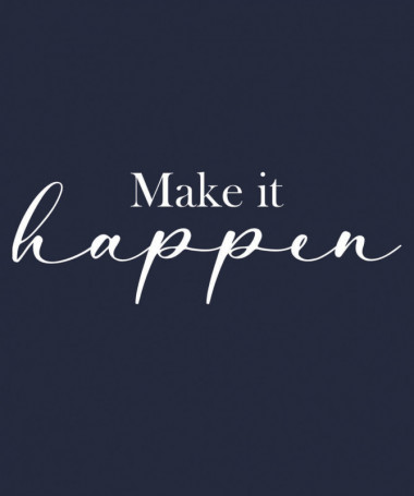 Make it happen  T-shirt Scollo V
