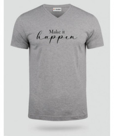 Make it happen  T-shirt Scollo V
