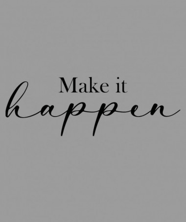 Make it happen  T-shirt Scollo V