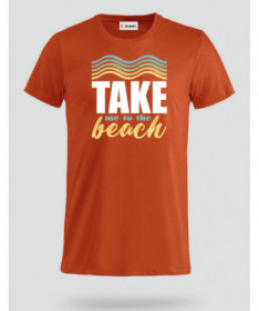 Take me to the beach T-shirt Basic Uomo
