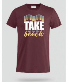 Take me to the beach T-shirt Basic Uomo