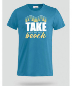 Take me to the beach T-shirt Basic Uomo