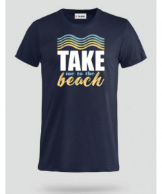 Take me to the beach T-shirt Basic Uomo