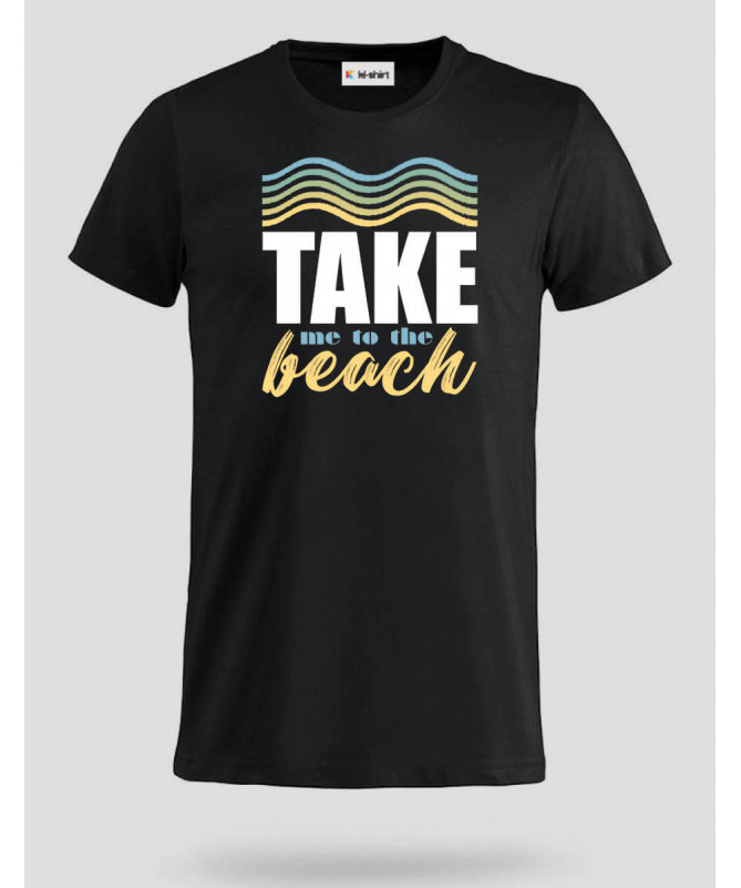Take me to the beach T-shirt Basic Uomo