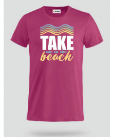 Take me to the beach T-shirt Basic Uomo