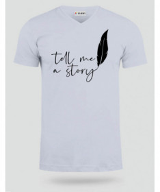 Tell me a story  T-shirt Scollo V