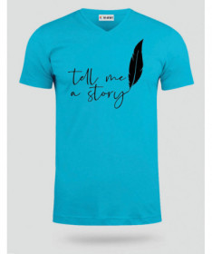Tell me a story  T-shirt Scollo V