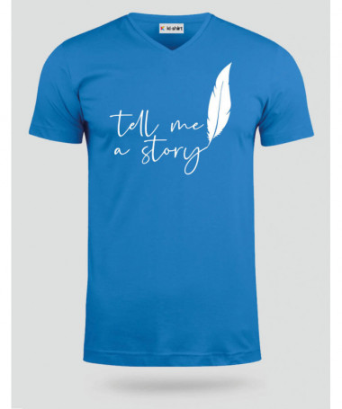 Tell me a story  T-shirt Scollo V