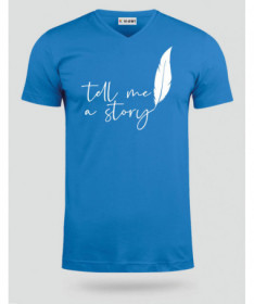 Tell me a story  T-shirt Scollo V