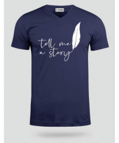 Tell me a story  T-shirt Scollo V