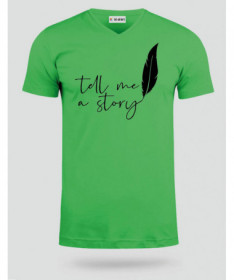Tell me a story  T-shirt Scollo V