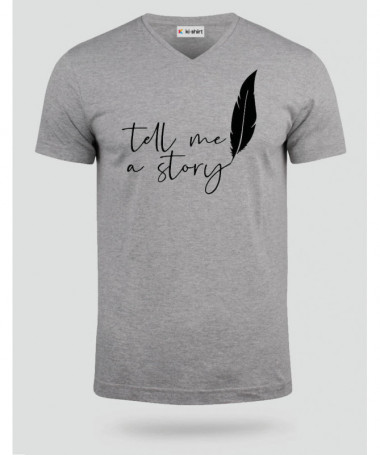 Tell me a story  T-shirt Scollo V