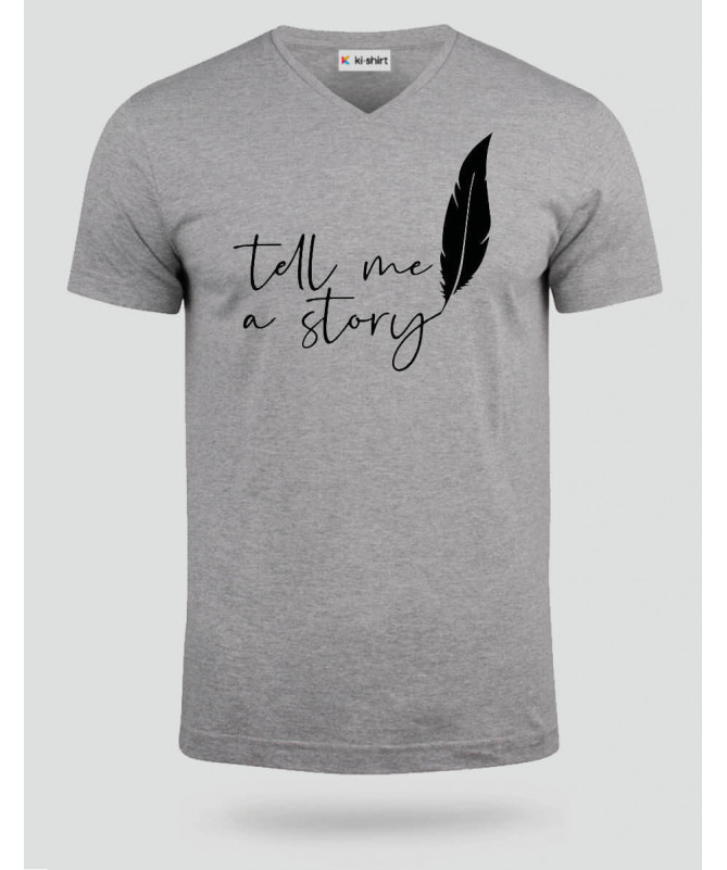 Tell me a story  T-shirt Scollo V