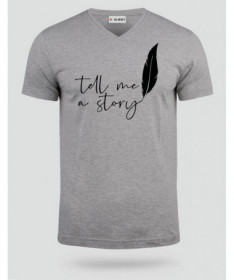 Tell me a story  T-shirt Scollo V
