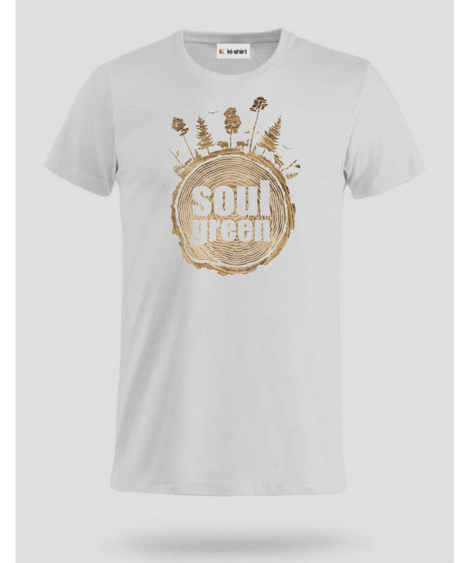 Soul green T-shirt Basic Uomo