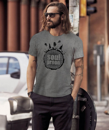 Soul green T-shirt Basic Uomo