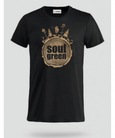 Soul green T-shirt Basic Uomo