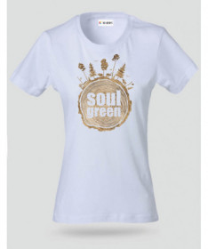 Soul green T-shirt Basic Donna