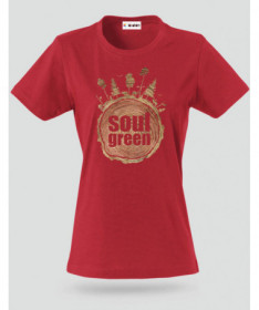 Soul green T-shirt Basic Donna