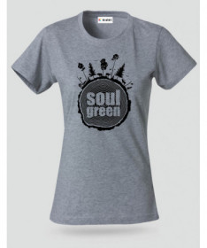 Soul green T-shirt Basic Donna