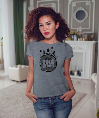Soul green T-shirt Basic Donna
