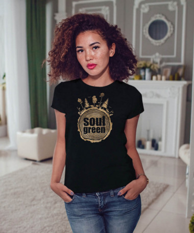 Soul green T-shirt Basic Donna