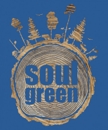 Soul green  T-shirt Scollo V