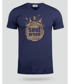 Soul green  T-shirt Scollo V