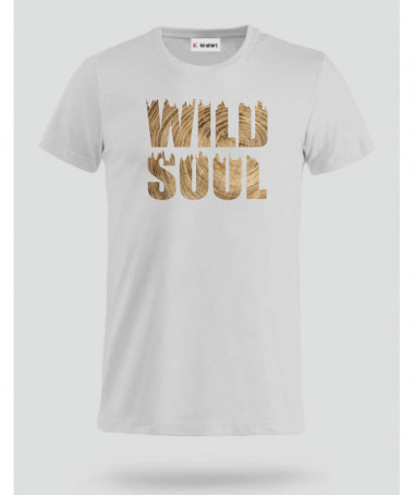 Wild soul T-shirt Basic Uomo