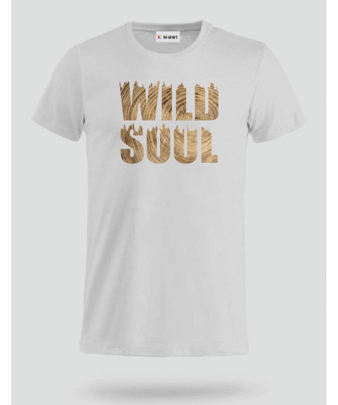 Wild soul T-shirt Basic Uomo