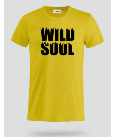 Wild soul T-shirt Basic Uomo