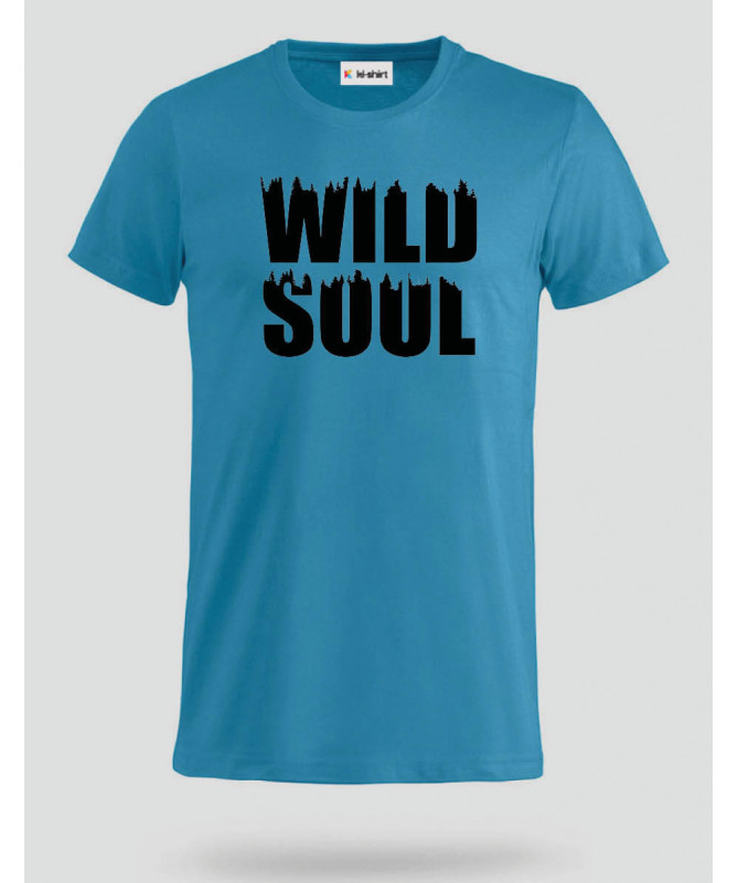 Wild soul T-shirt Basic Uomo