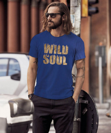 Wild soul T-shirt Basic Uomo