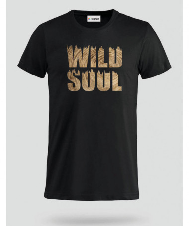 Wild soul T-shirt Basic Uomo