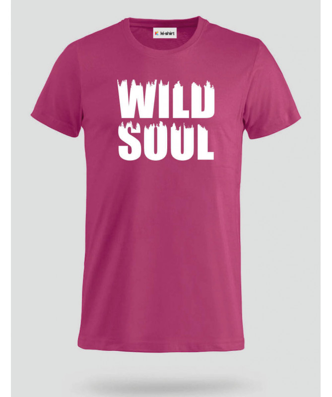 Wild soul T-shirt Basic Uomo
