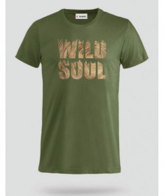Wild soul T-shirt Basic Uomo